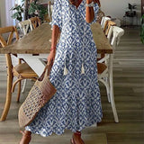 Luna | Lightweight Boho Midi Dress
