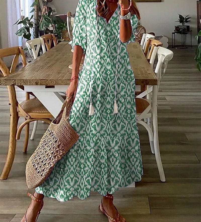 Luna | Lightweight Boho Midi Dress
