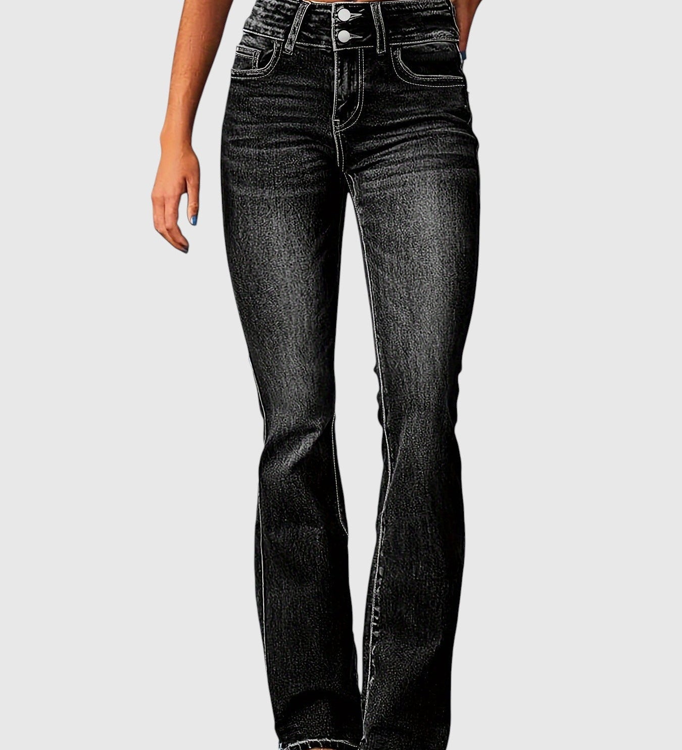 Marielen – High-waisted skinny jeans