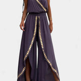 Lorena - Overall with Gold Details