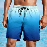 Gradient beach shorts