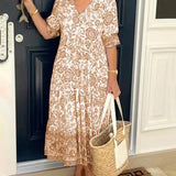 Madison – A light, flowing dress that accentuates the figure