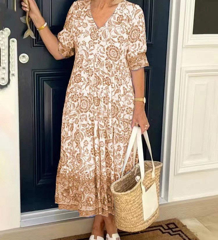 Madison – A light, flowing dress that accentuates the figure