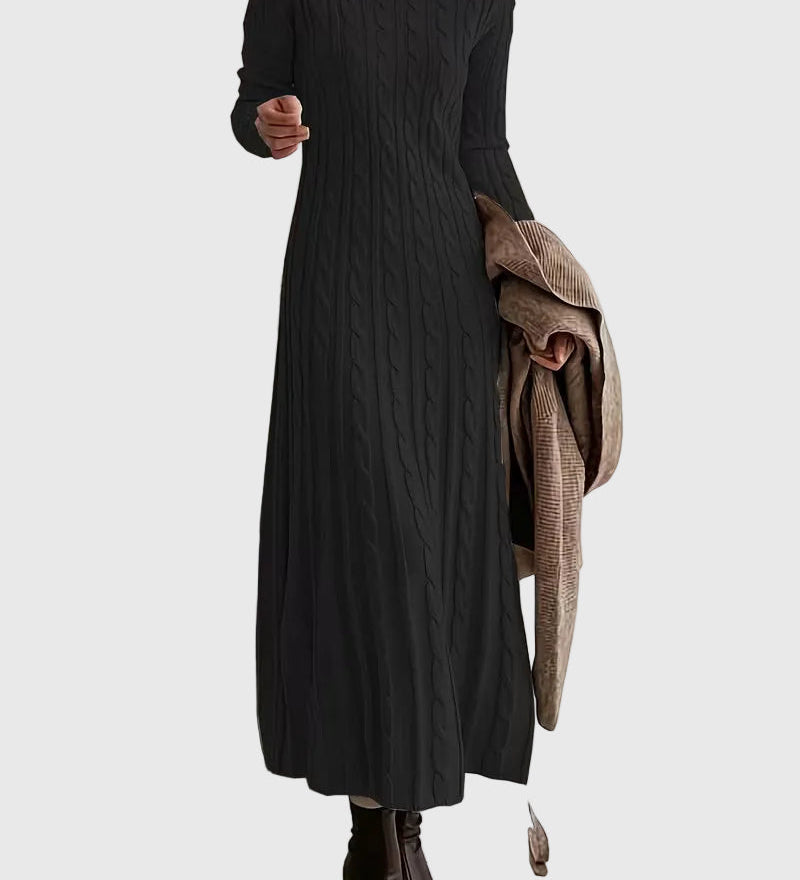 Vanessa - Elegant Knitted Maxi Dress