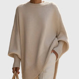 Kimia – Oversized Knitted Round Neck Jumper
