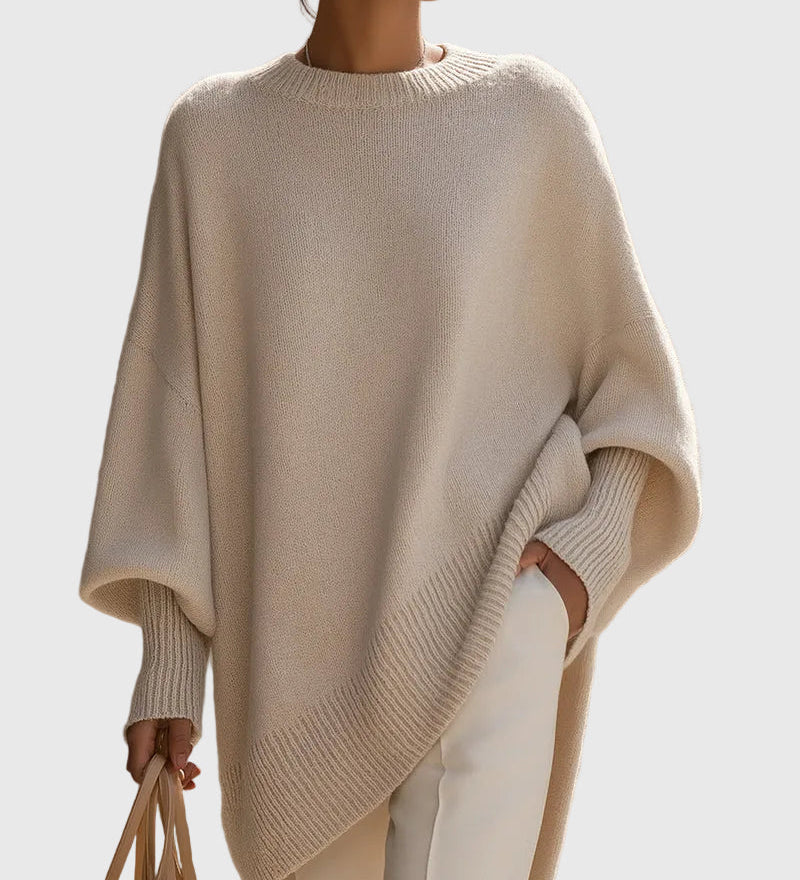 Kimia – Oversized Knitted Round Neck Jumper