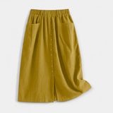 Midi skirt in vintage style