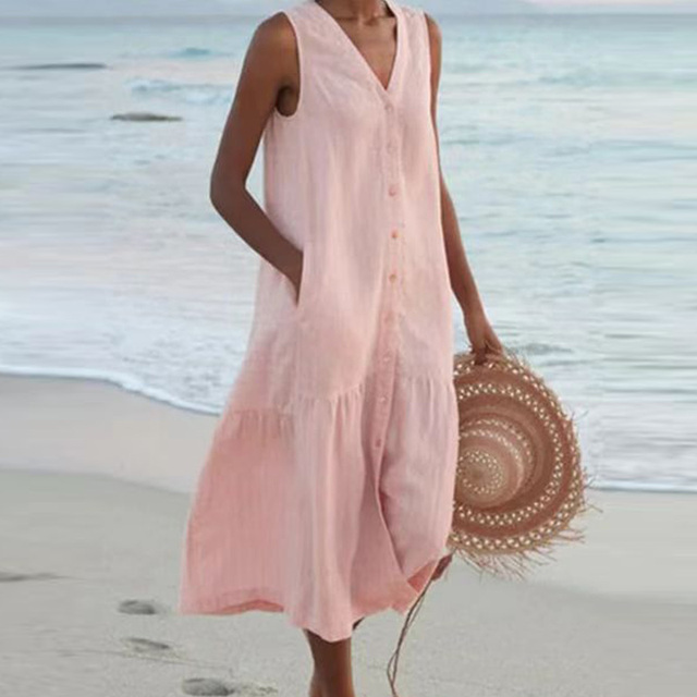 Celeste - V-neck dress