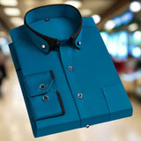 József | Classic cotton long-sleeved shirt