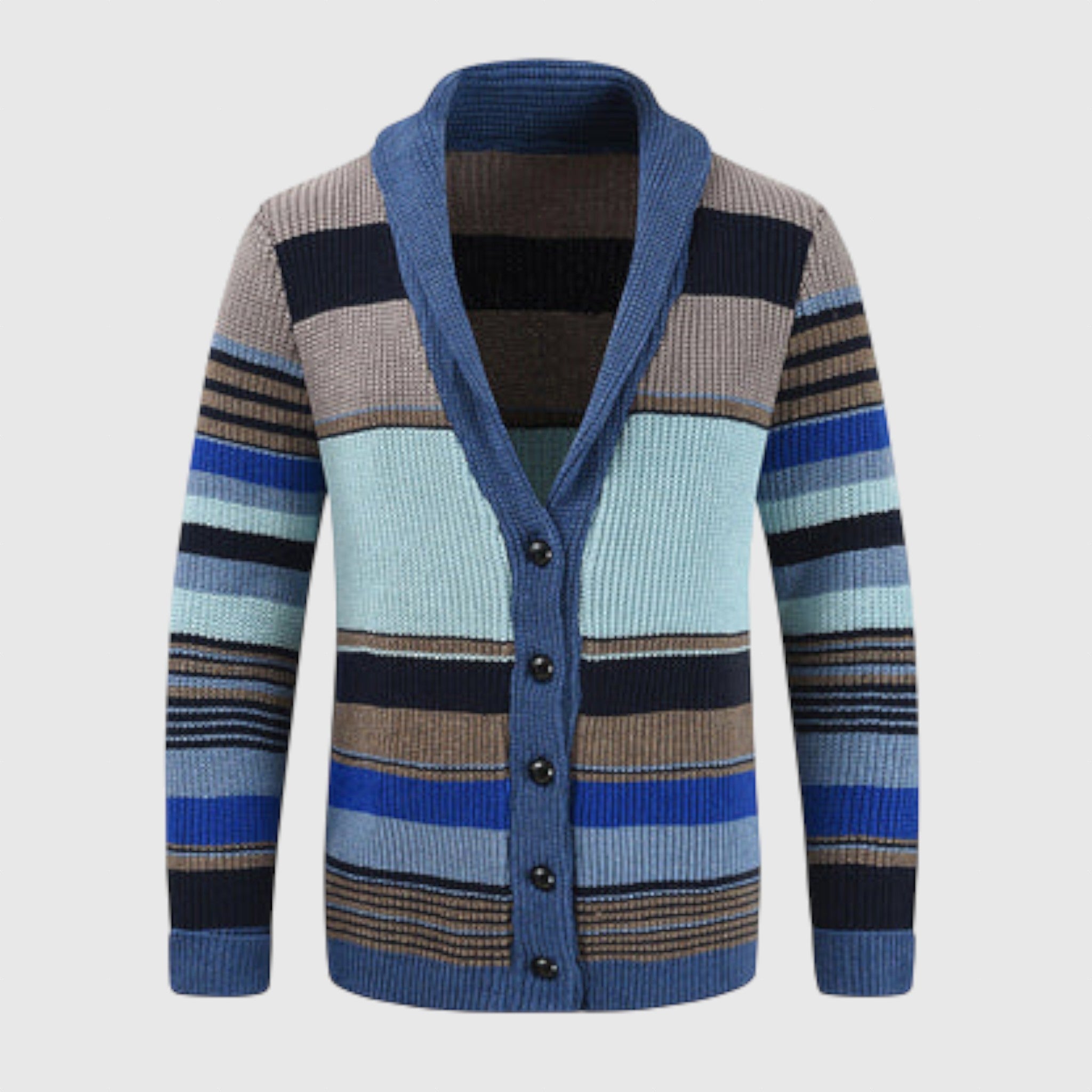 Boris - Men's Wool Vest with Buttons