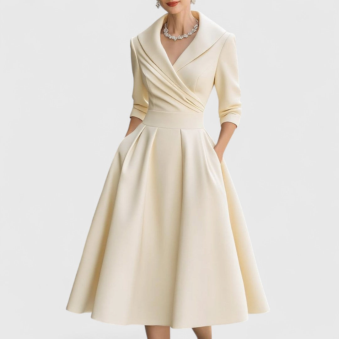 Valerie - Elegant Midi Dress