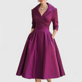 Valerie - Elegant Midi Dress