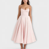 Meli - Light summer dress with corset detail