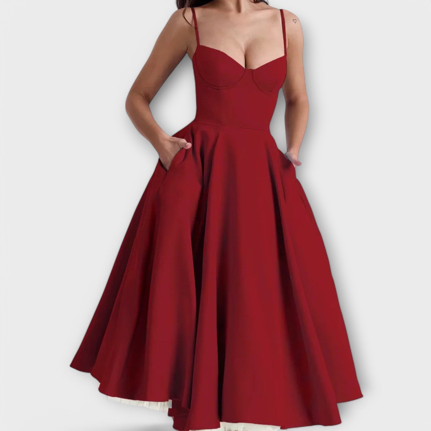 Meli - Light summer dress with corset detail