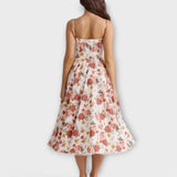 Meli - Light summer dress with corset detail
