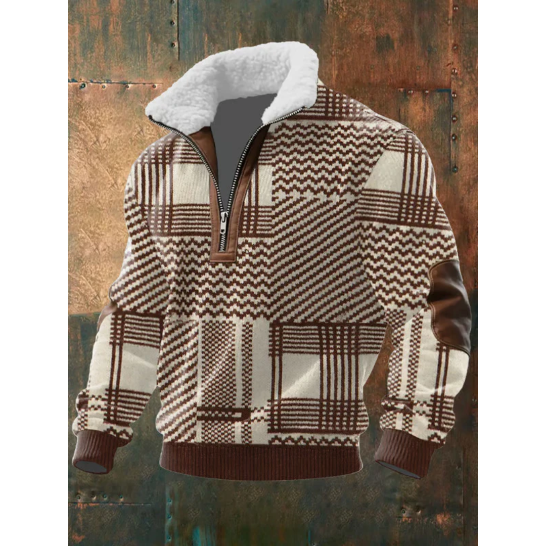 János - Turtleneck fleece pullover