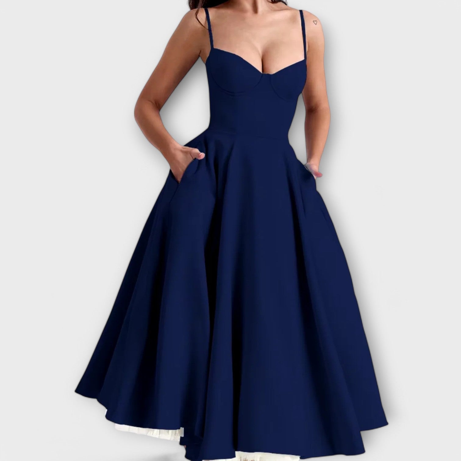 Meli - Light summer dress with corset detail