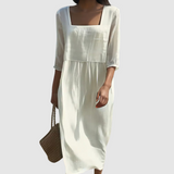 Nadia - Canvas Casual Dress