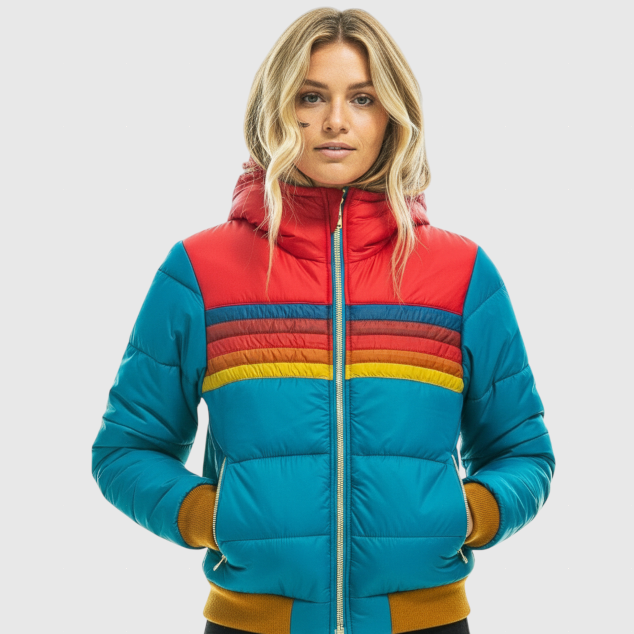 Elena - Windproof down jacket