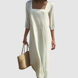 Nadia - Canvas Casual Dress