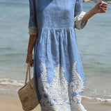 Ámbar | Elegant Floral Dress