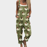 Printed work overalls