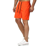 Heidi-Mode | Quick Dry Solid Color Men's Swim Trunks