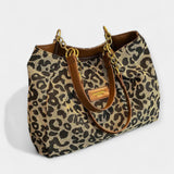 Animal print bag