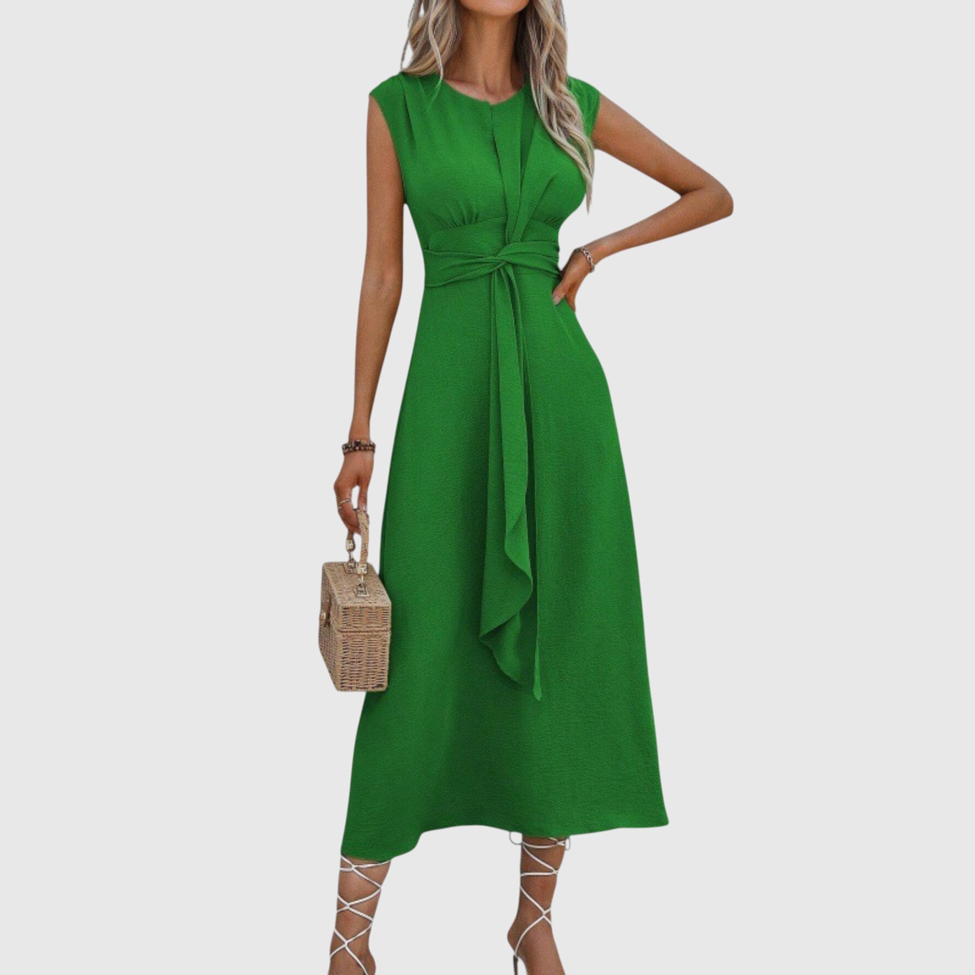 REESE – Elegant sleeveless maxi dress