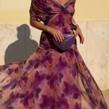 Luisa V-neck Dress