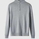 Jenő - Merino Wool Zippered Sweater Capri