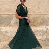 Luisa V-neck Dress