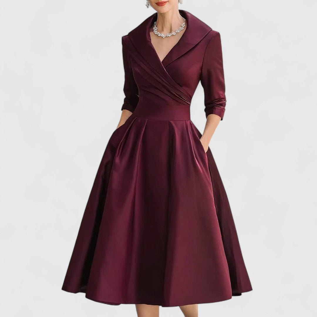 Valerie - Elegant Midi Dress