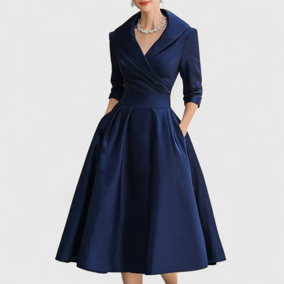 Valerie - Elegant Midi Dress