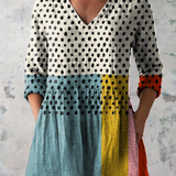 Valerie | Long V-Neck Blouse