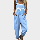 Printed workwear overalls