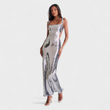 Glittering Silver - Evening Gown