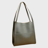 Classic leather shoulder bag