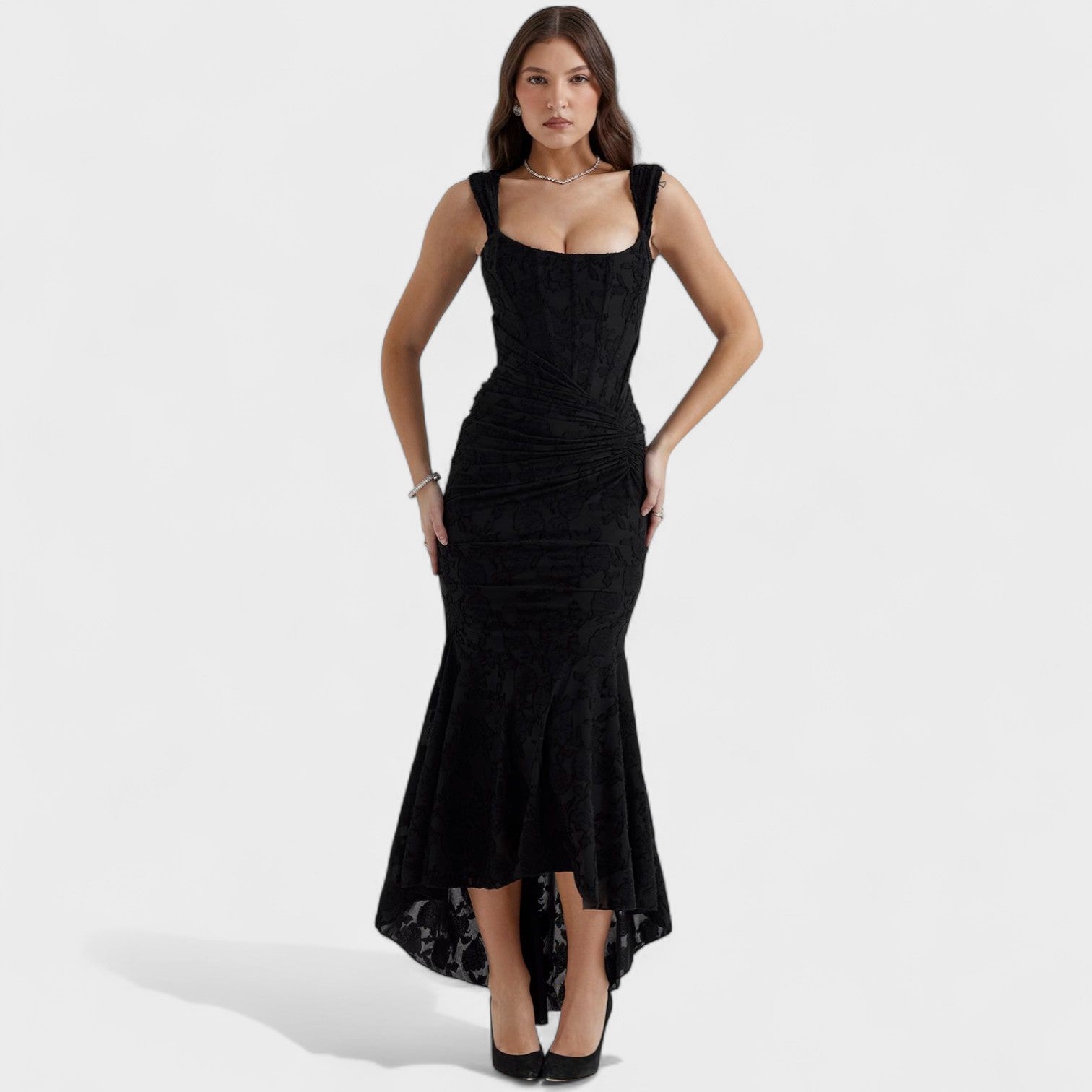 Francesca - Sculptural silhouette dress