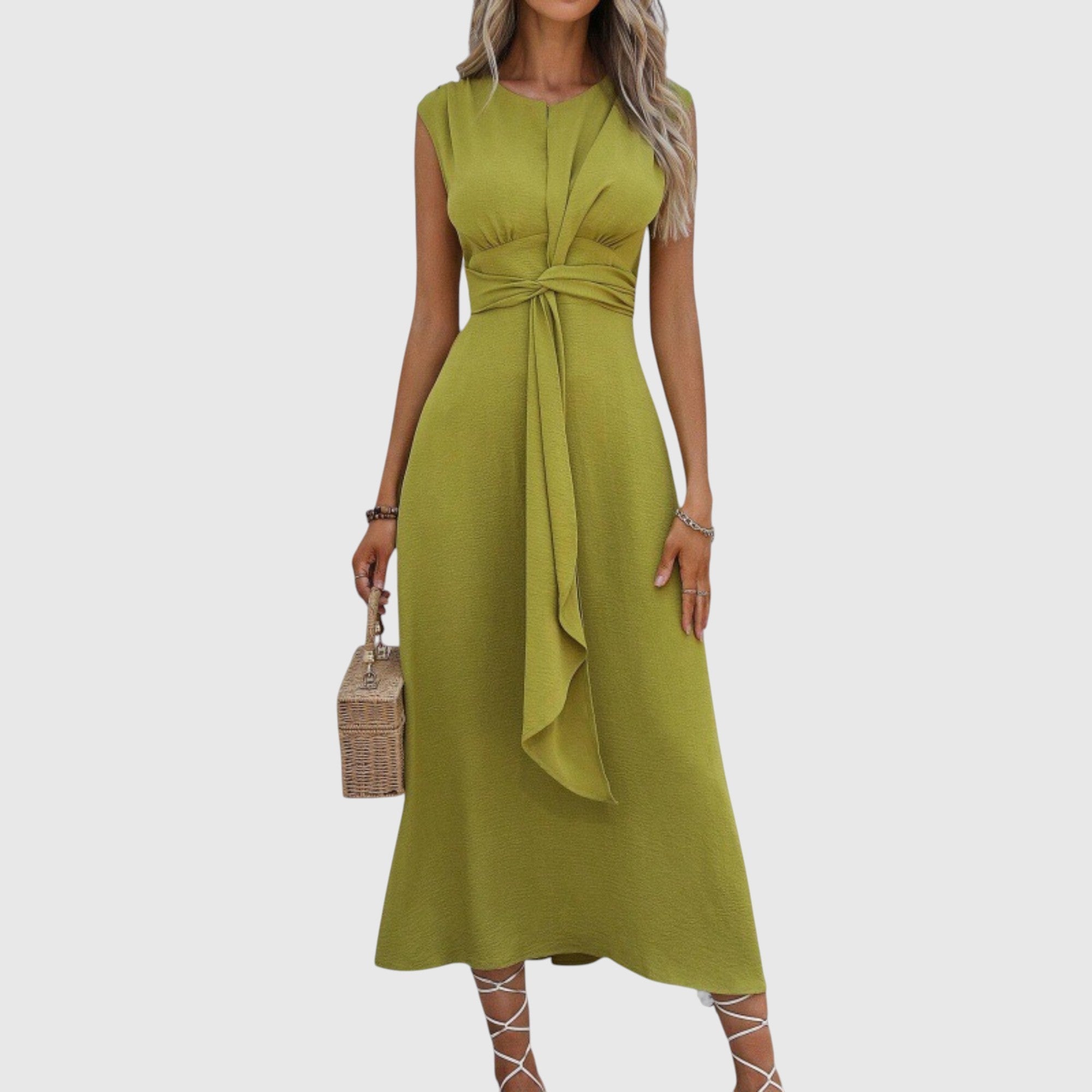 REESE – Elegant sleeveless maxi dress