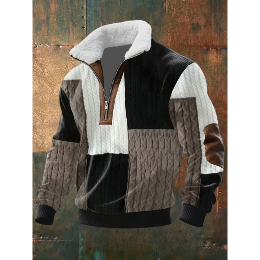 János - Turtleneck fleece pullover