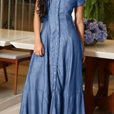 Eliza | Maxi Farmer Dress