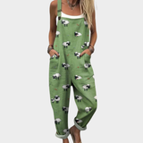 Printed Work Overalls