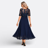 Mariana - Lace Short Sleeve Dress