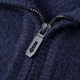 Levente - Kashmir Thin Quarter Zip Sweater Gstaad