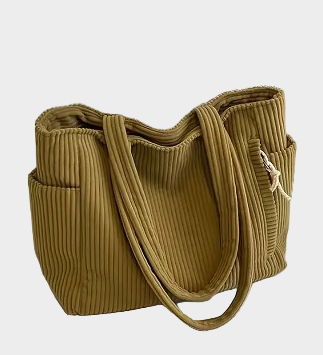 Knitted Shoulder Bag with Intricate Rope Knot and Modern Hue