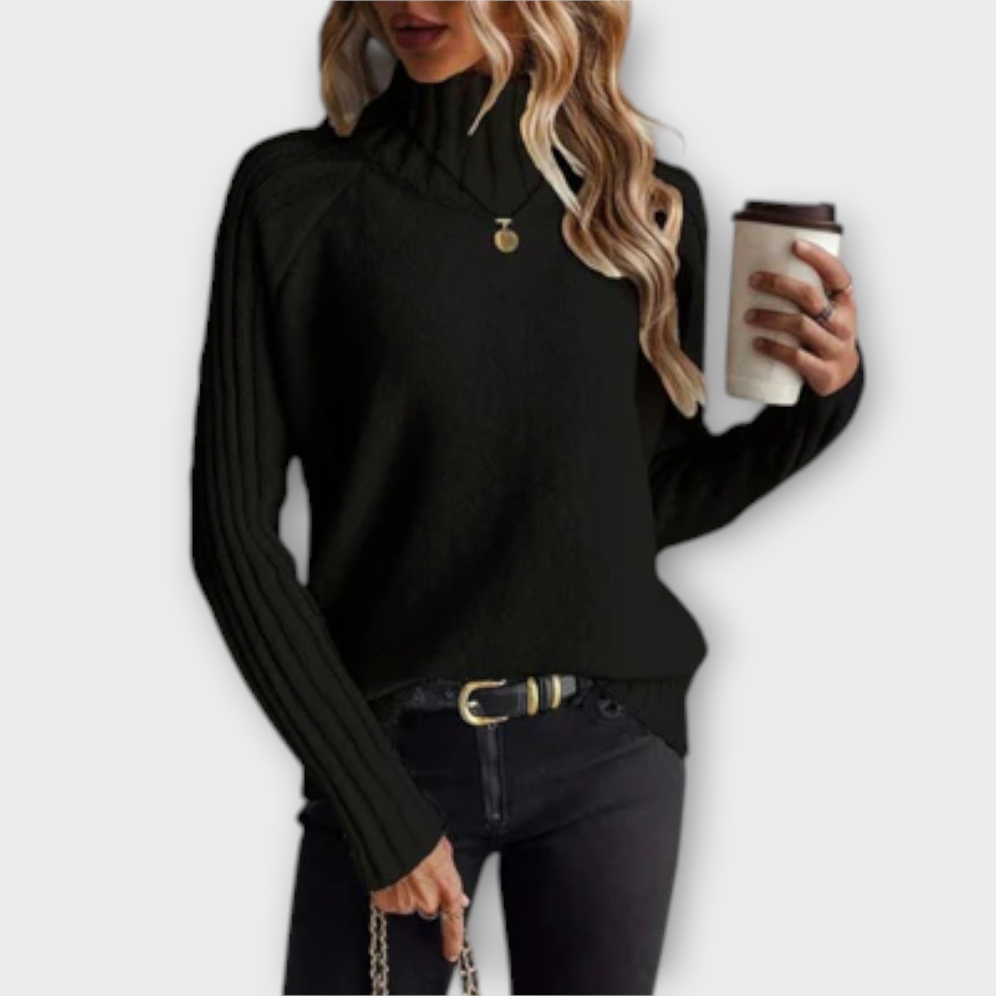 Hana – Elegant Knitted Sweater
