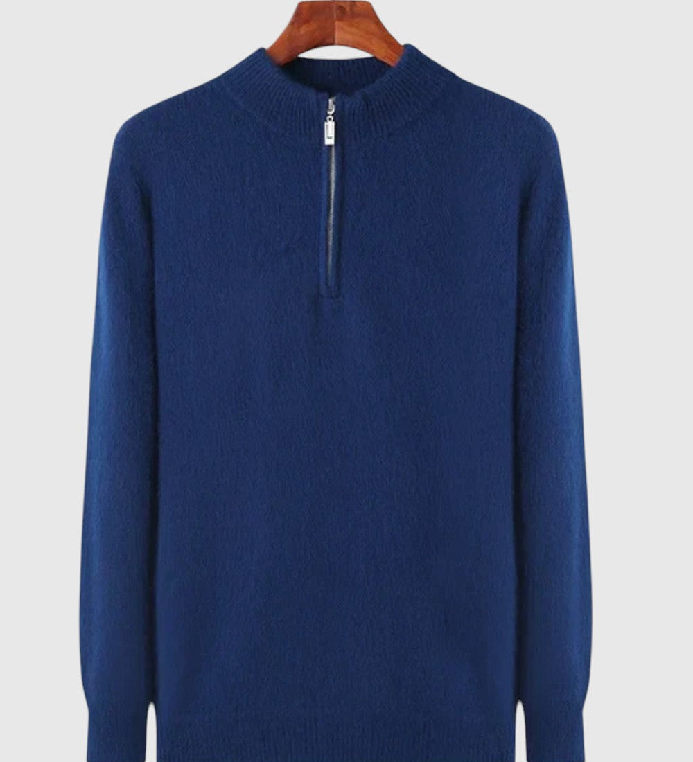 Gáspár – Genève zip-up cashmere cardigan