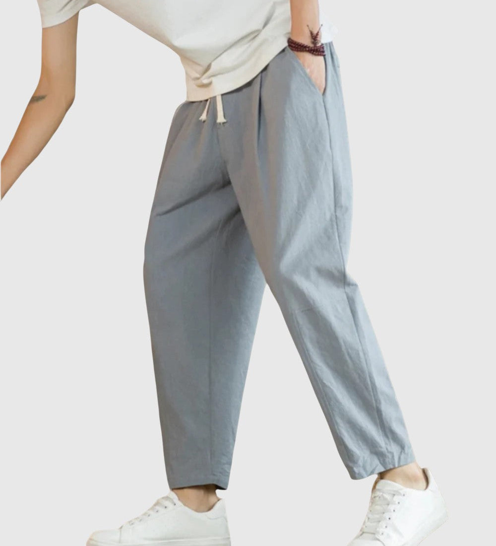 Tamás - Cotton Trousers Roma