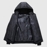 Josef - Puffer jacket with hood and durable coating
